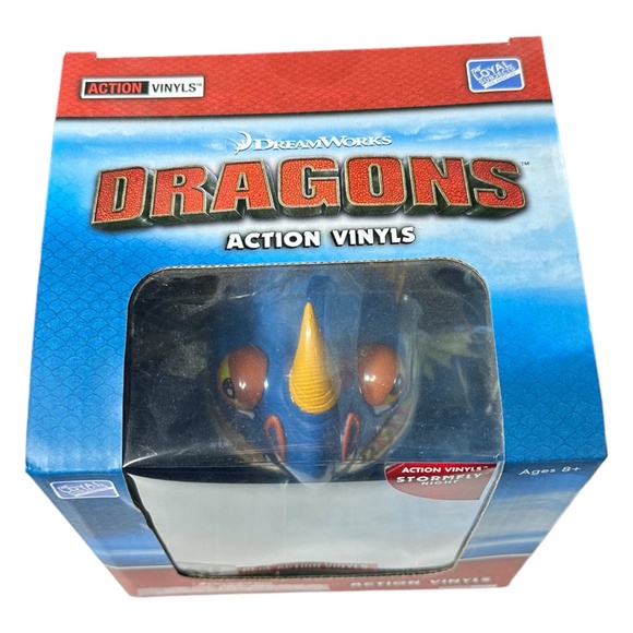 The Loyal Subjects How to Train Your Dragon Stormfly Night Action Vinyl - Picture 3 of 6